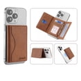 thumbnail image 1 of Billetera Wallet Pro Premium para iPhone Magsafe Piel vegana Marron MR. GADGETS, 1 of 10