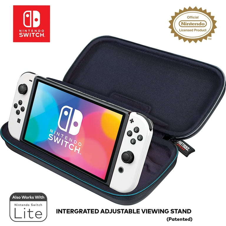 Game Traveler Metroid Carry Case for Nintendo Switch OLED, Switch