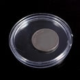 thumbnail image 4 of 10Pcs Clear Coin Capsules Plastic Box Coin Protector Gasket Coin Holder Case Storage Organizer Great Coin Cases 18mm-50mm 24mm, 4 of 6