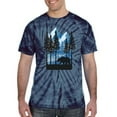 thumbnail image 2 of Wild Bobby, California Cali Bear Redwoods, Animal Lover, Tie-Dye Tees, Spiral Navy, Large, 2 of 3