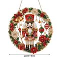 thumbnail image 4 of Christmas Sparkling Diamond Art Hanging Suncatcher Decoration, Crystal Clear Rhinestone Fairy Tale 3D Wall Hanging Sign for Front Door Window Indoor Outdoor Home Holiday Decor Ideal Xmas Gift, 4 of 5