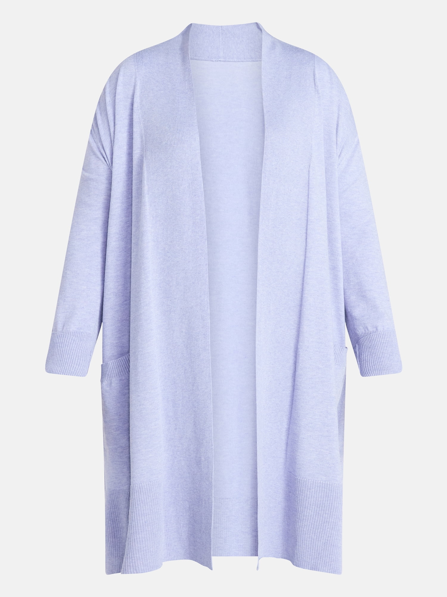 Terra & Sky Women's Plus Duster Cardigan, Sizes 0X-5X