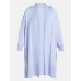thumbnail image 2 of Terra & Sky Women's Plus Duster Cardigan, Sizes 0X-5X, 2 of 6