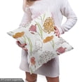 thumbnail image 4 of Ambesonne Floral Fabric by the Yard Upholstery, Spring Themed Foliage, 5 Yards, Multicolor, 4 of 4