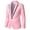 Pink, variant on cllios Mens Blazer Big and Tall Office Work Suit Jacket One Button Slim Fit Suit Business Daily Blazer Jacket Long Sleeve Notched Lapel Suit Jacket Yellow XXXXXL