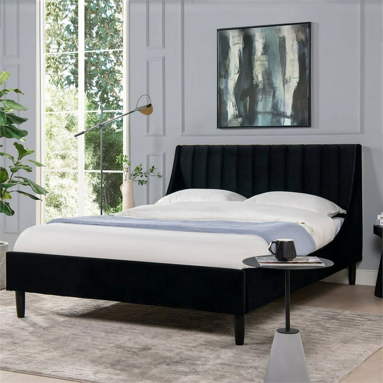 Aspen upholstered platform bed deals