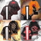 thumbnail image 2 of Anime Konoha Hokage Kurama Uchiha Sharingan Símbolo Kimono Capa Cosplay Disfraces Haori Sasuke Kakashi Cardigan Chaqueta Pijamas-i, 2 of 4
