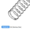 thumbnail image 4 of Unique Bargains Compression Spring, 5 Pack 304 Stainless Steel, 4mm OD, 0.4mm Wire, 20mm Length, 4 of 6