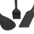 thumbnail image 3 of Oster Marion 5 Piece Silicone and Wood Kitchen Tool Set in Black, 3 of 5