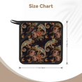 thumbnail image 2 of 2PCS Pot Holders for Kitchen - Heat Resistant Silicone Pot Holders with Hanging Loop, Embroidery Funny Chameleon Flower Non Slip Oven Hot Pads, Potholders for Decor Baking Cooking Kitchen, 2 of 6