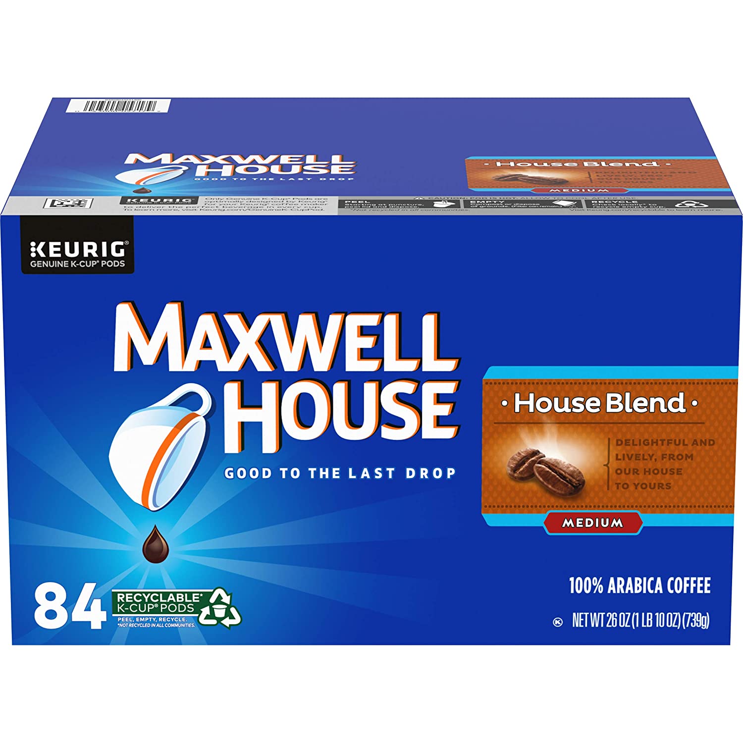 Maxwell House House Blend Medium Roast 