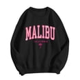 thumbnail image 1 of HNMKIU Chemise à Manches Longues Femme Imprimé MSLIBU Adulte Unisexe Col Rond Sweat à Capuche, 1 of 3