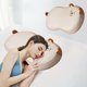 thumbnail image 1 of Almohada de seda helada, almohada abdominal para oficina, siesta, viajes y sofá, ergonómica, transpirable, funda lavable, almohada portátil para dormir en el escritorio, cojín de algodón viscoelástico, 1 of 6
