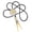 G, variant on Easy Adjust Lariat Tie Western Trend Carved Charm PU Cord Casual Wear Photo Props