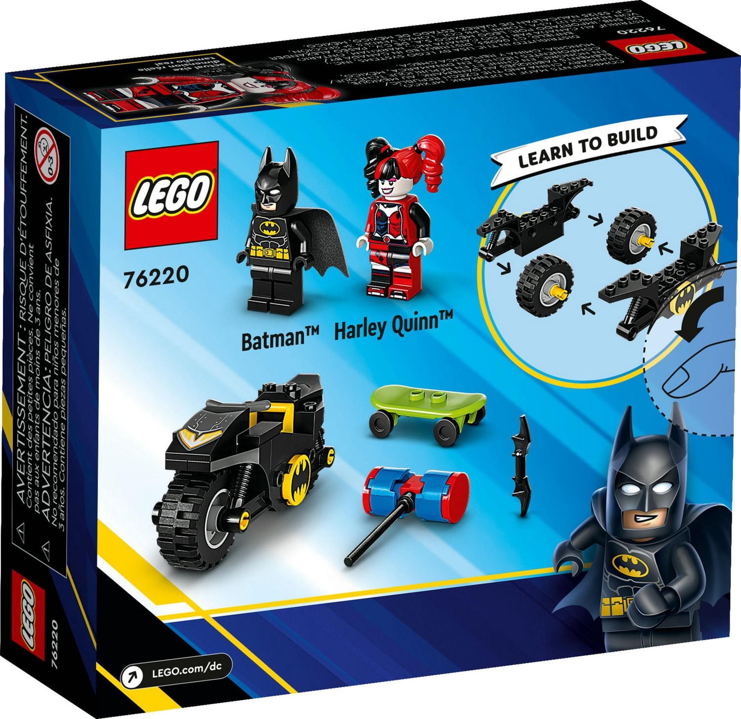 LEGO Super Heroes Batman versus Harley Quinn 76220 Toy Building Kit (42 Pieces)