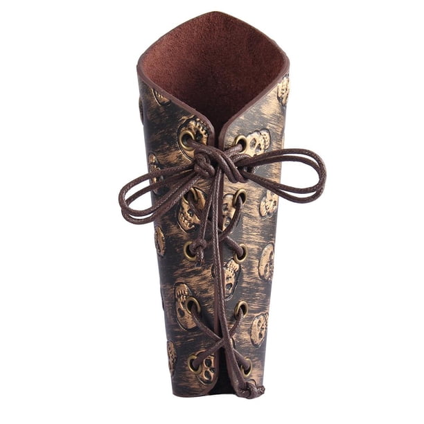 Brazalete con estampado de gótico Brazalete punk Cobre Zulema Brazalete de brazo unisex