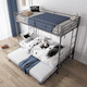 thumbnail image 1 of Litera Base Con Cama Extra Individual, 1 of 7