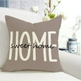 thumbnail image 5 of Farmhouse Pillow Covers 18x18 Set of 4 Throw Pillow Covers Rustic Linen Decorative Pillows Square Cushion Covers for Couch Sofa Bedroom Home Decor, 5 of 6
