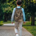 thumbnail image 3 of Uorisanigo Camo Hunting Deer Kids Backpack for School, 17 Inch Large Capacity Rucksack, Large Capacity Bookbag for 6-12 Year, Perfect for School, Camping and Hiking, 3 of 7