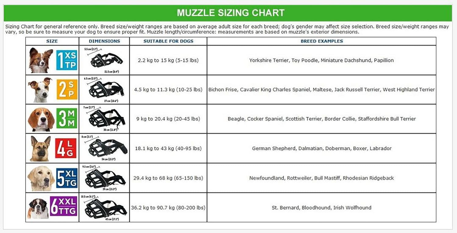 Alpha by Zeus Dog Muzzle, Size 5, X-Large
