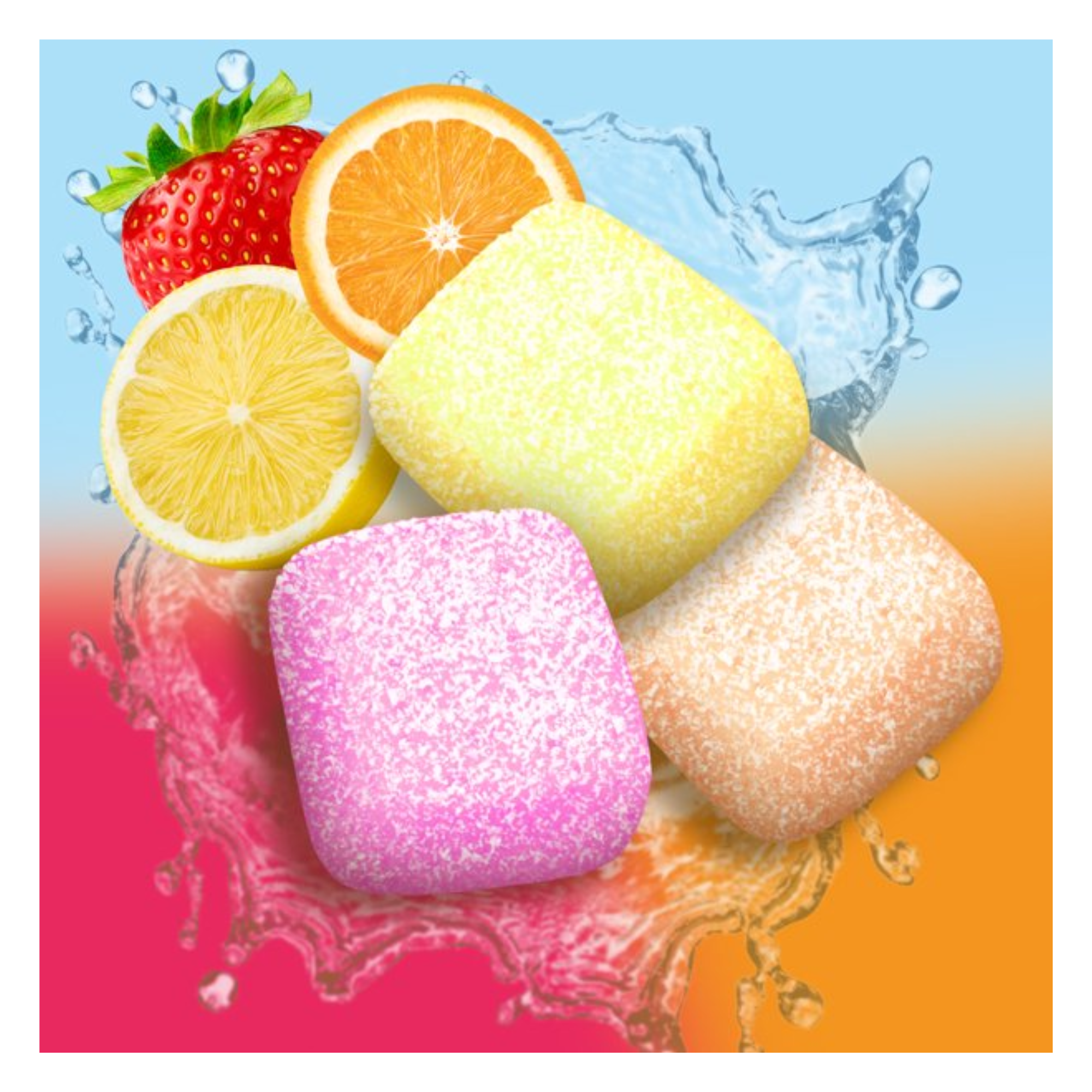 EXTRA Refreshers FRUIT MIX Sugar Free Chewing Gum Bulk, 40 Pieces Per Gum Bottle 160 Pieces Total (Pack of 4)