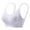 Purple, variant on Timegard Plus Size Bras for Women Adjustable Wide Strap Full Coverage Comfortable Daily Bra Lightweight