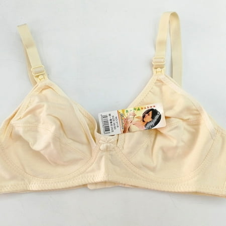 

Maternity Nursing Wireless Bra Solid Soft Cotton Seamless Comfort Nursing Bra A-E Cup Feeding Bras