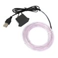 thumbnail image 1 of Cable de neón para fiesta de baile de Navidad, lámpara de Control USB con batería AA, impermeable, tira LED, 3M, 5M, 1 of 4
