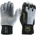 thumbnail image 3 of Marucci Adult Luxe Batting Gloves Grey/Black Small, 3 of 3