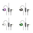 thumbnail image 4 of QKZ Wired Earphone In-ear Type In-ear Wired Gaming Headphone Detachable HiFi Stereo Sound Headset with Microphone, Green, 4 of 7