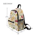 thumbnail image 3 of FORMRS School Backpack with Front Zippered Pocket 12" Student Travel Daypack, Birds Tea Time, 3 of 6