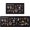 -, variant on Mushrooms Kitchen Mat Set Anti Fatigue 2 Piece, Non-Skid Waterproof Kitchen Mats and Rugs Cushioned, Washable Black Kitchen Rug Floor Comfort Mats for Kitchen Home, 48" x 18"   30" x 18"