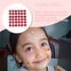 thumbnail image 3 of Ounissouiy 10 hojas de pegatinas de diamantes de imitación, calcomanías acrílicas para niños, pegatinas para uñas de estudiantes, nevera, álbumes de Artesanía Rosa roja Ounissouiy HA062096-12B, 3 of 6