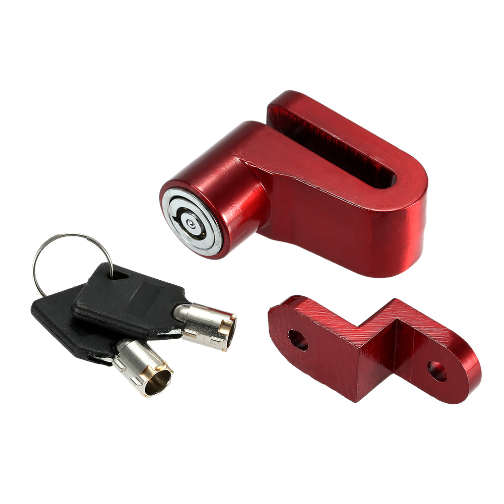 Antitheft Disc Brake Wheel Lock for Motorcycle Scooter Bicycle