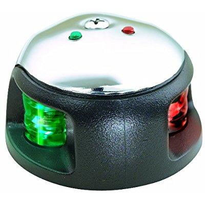 Attwood LED 1-Mile Deck Mount Navigation Bow Side Light Attwood LED 1-Mile Deck Mount Navigation Bow Side Light