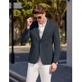thumbnail image 4 of COOFANDY Mens Casual Blazer Suit Jacket Slim Fit Fashion Lightweight Sport Coats, 4 of 5