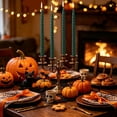 thumbnail image 5 of Spiral Taper Candles for Halloween and Holiday Home Decoration, Dripless Twisted Candlesticks for Dinner Party Green, 5 of 6