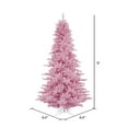 thumbnail image 2 of Vickerman 9' Pink Fir Artificial Christmas Tree, Unlit, 2 of 3