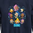 thumbnail image 3 of Bubble Guppies - Bubble Grid - Toddler And Youth Crewneck Fleece Sweatshirt, 3 of 5