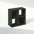 thumbnail image 5 of Furinno PELLI CUBIC Storage Cabinet in Bookcase in Bookshelf in 4-Cube Espresso, 5 of 6