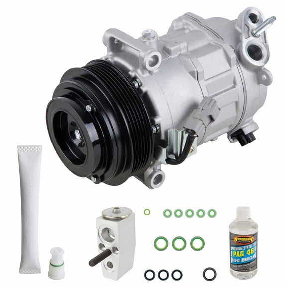 For Jeep Cherokee 2016 2017 2018 AC Compressor & A/C Repair Kit - BuyAutoParts