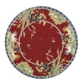 thumbnail image 2 of Safavieh Chelsea Lanford Animal Wool Area Rug, Burgundy, 8' x 8' Round, 2 of 9