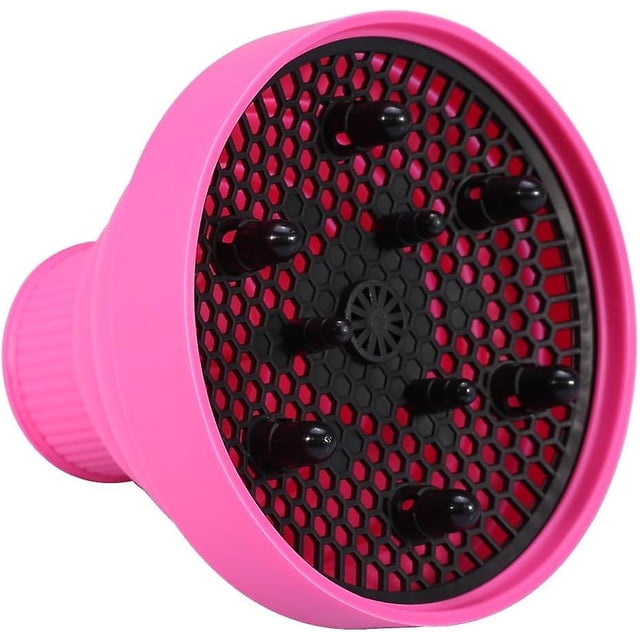 Difusor de secador de pelo YUANXCMXG de Silicona plegable rosa