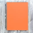 thumbnail image 3 of Hamilco Colored Scrapbook Cardstock Paper 4x6 Card Stock Paper 65 lb Cover 100 Pack Flower Orange, 3 of 6