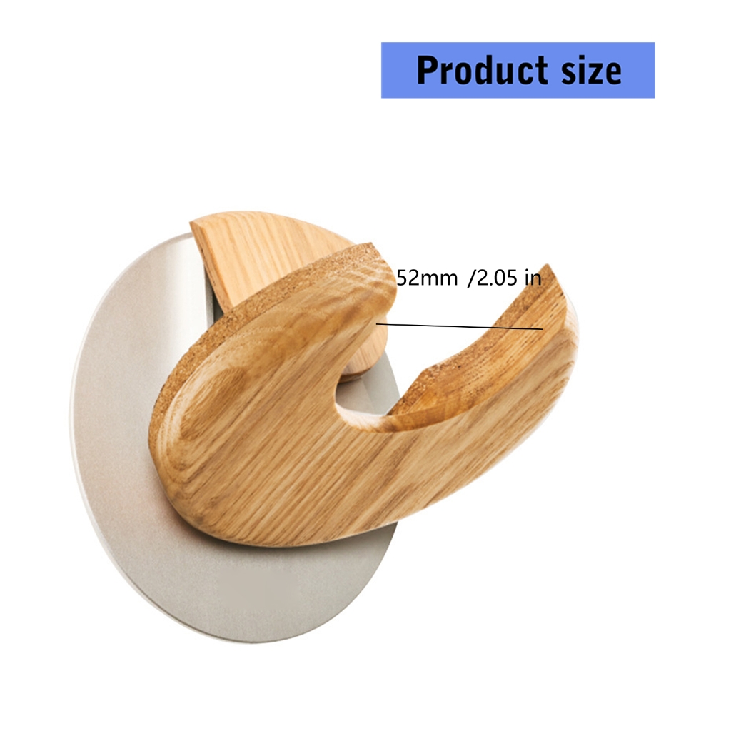 Minimalists Wood Guitar Basses Holder Wall Mounted Organizers Easy Installation