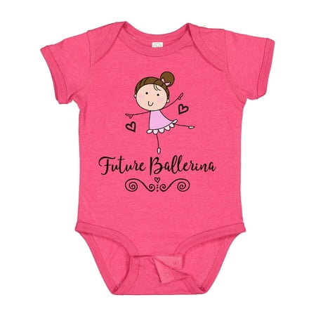 

Inktastic Future Ballerina Girls Dance Gift Baby Girl Bodysuit