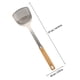 thumbnail image 2 of CRILSTYLEO Para Wok De Acero Inoxidable Con Mango De Madera Para Uso En Cocina Hogar, 2 of 8