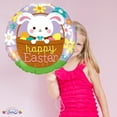 thumbnail image 5 of PMU Happy Easter Bunny 18 Inch Mylar Foil Balloon Pkg/1, 5 of 7