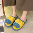 thumbnail image 6 of Puntoco Women'S Fuzzy Slip-On Slippers ,Warm Cozy Lightweight Memory Foam Indoor House Shoes, 6 of 7