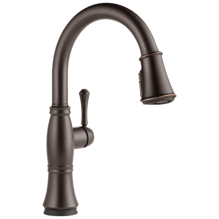 Delta Cassidy Single Handle Pull-Down Kitchen Faucet with Touch and ShieldSprayÃÂ® Technologies in Venetian Bronze